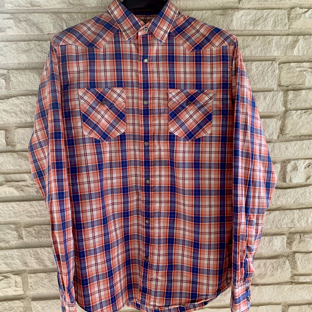Banana Republic Pearl Snap Western Shirt